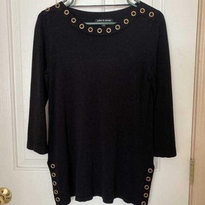 CABLE & GAUGE SWEATER